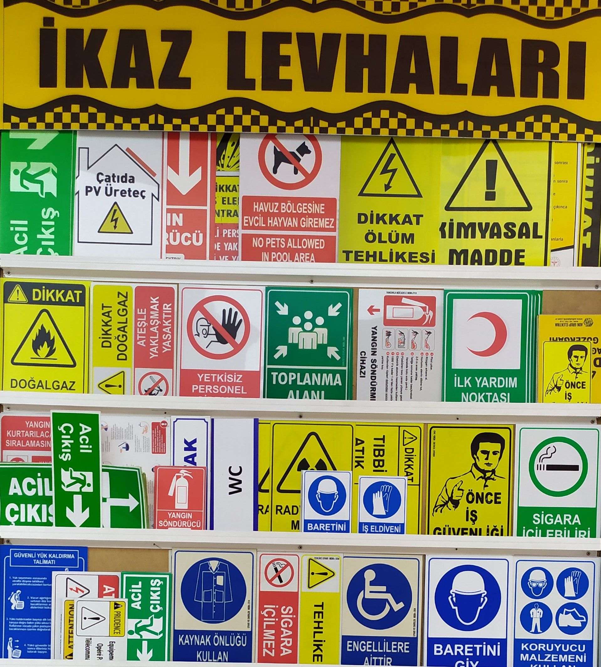 kaz Ve Ynelendirme Levhalar